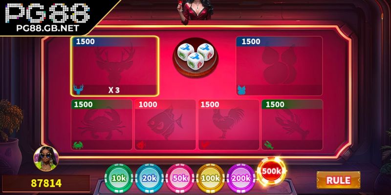 Hướng dẫn tân binh cách chơi Bầu Cua PG88 tiêu chuẩn