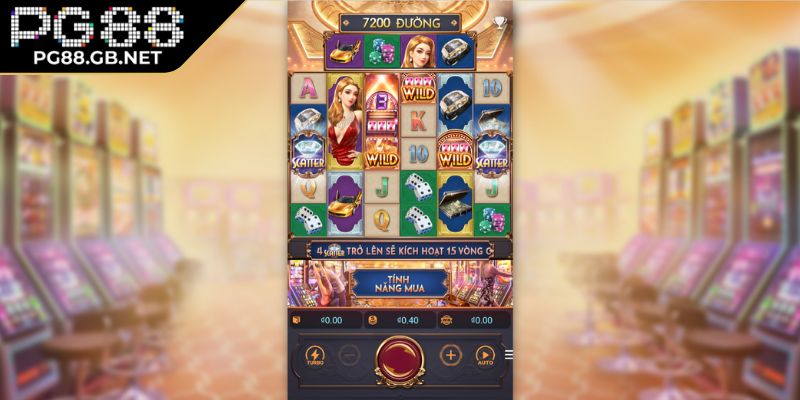 Tính năng Scatter với vòng quay miễn phí