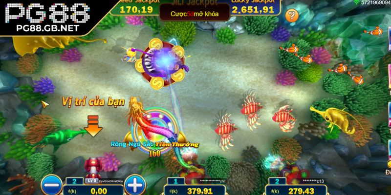 Cách chơi Jackpot Đánh Cá và tính năng đặc biệt cần biết