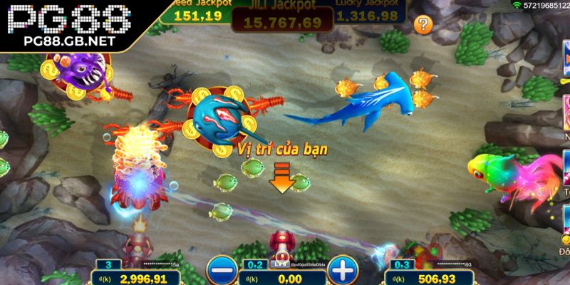 Tổng quan về Jackpot Đánh Cá PG88
