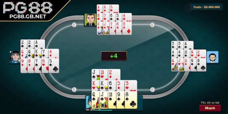 Chiến thuật đánh Mậu Binh PG88 hiệu quả từ cao thủ