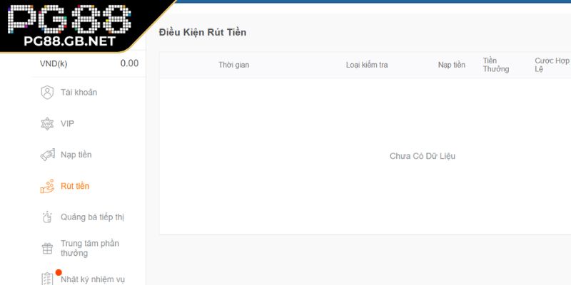 Hướng dẫn rút tiền PG88 chi tiết cho người mới chơi