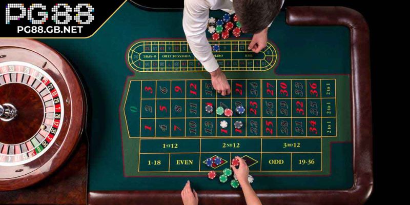 Các loại cược phổ biến trong Roulette