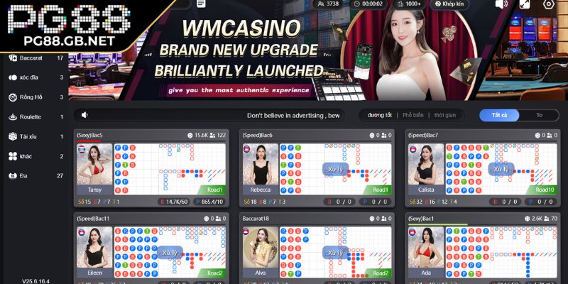 Tỷ lệ thưởng cao tại sảnh WM