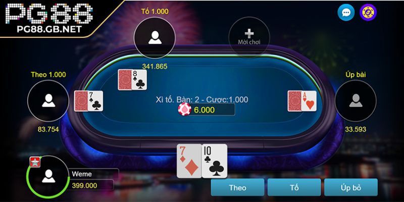 Khám phá Xì Tố PG88
